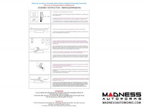 Jeep Renegade Window Trim Cover Kit - 6 piece - Stainless Steel - 2015-2024